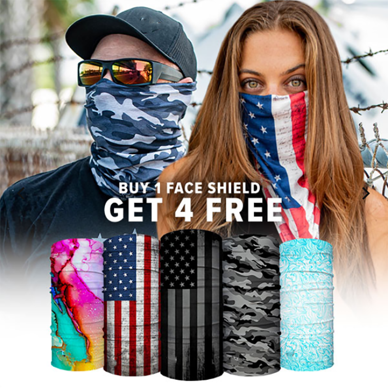 BUY 1 FACE SHIELD  GET 4 FREE!