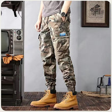 Load image into Gallery viewer, Stretch casual multi-pocket climbing overalls
