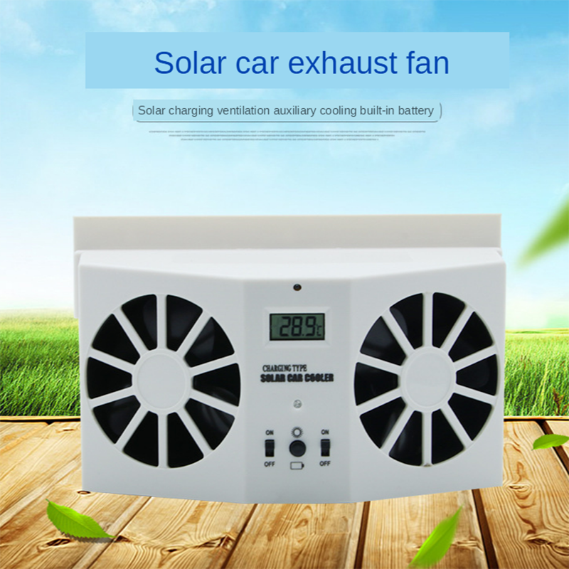 (50% OFF )Solar Car Ventilation Fan