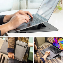 Load image into Gallery viewer, 3-in-1 Laptop Sleeve Bag Stand
