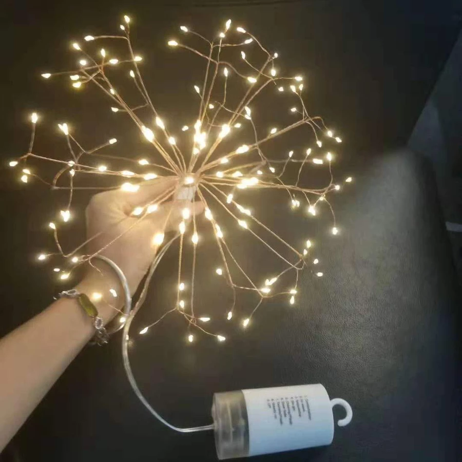 LED Starburst Lights with Remote, 8 Modes & Waterproof