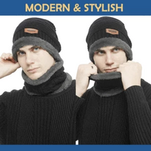Load image into Gallery viewer, Beanie Hat Scarf Set
