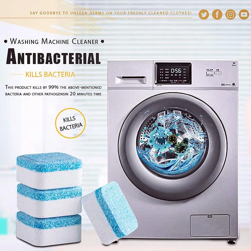 Antibacterial Washer Deep Cleaning Effervescent Tablet