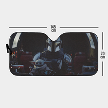 Load image into Gallery viewer, The Mandalorian Auto Sun Shade
