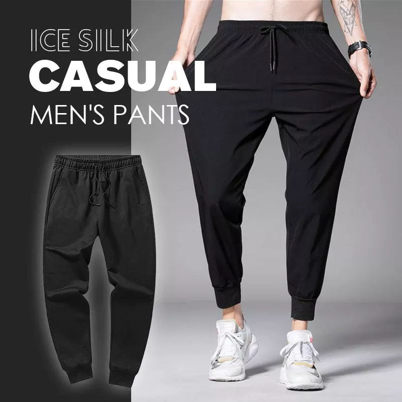 Ice Silk Casual Men's Pants