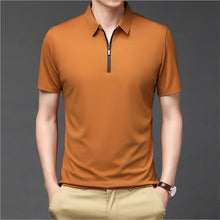 Load image into Gallery viewer, Fashion men&#39;s Ice Silk POLO Shirt
