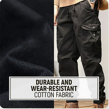 Load image into Gallery viewer, Men’s Fashionable Thickened Cargo Outdoor Pants
