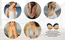 Load image into Gallery viewer, Adhesive Invisible Gathering Silicone Bra
